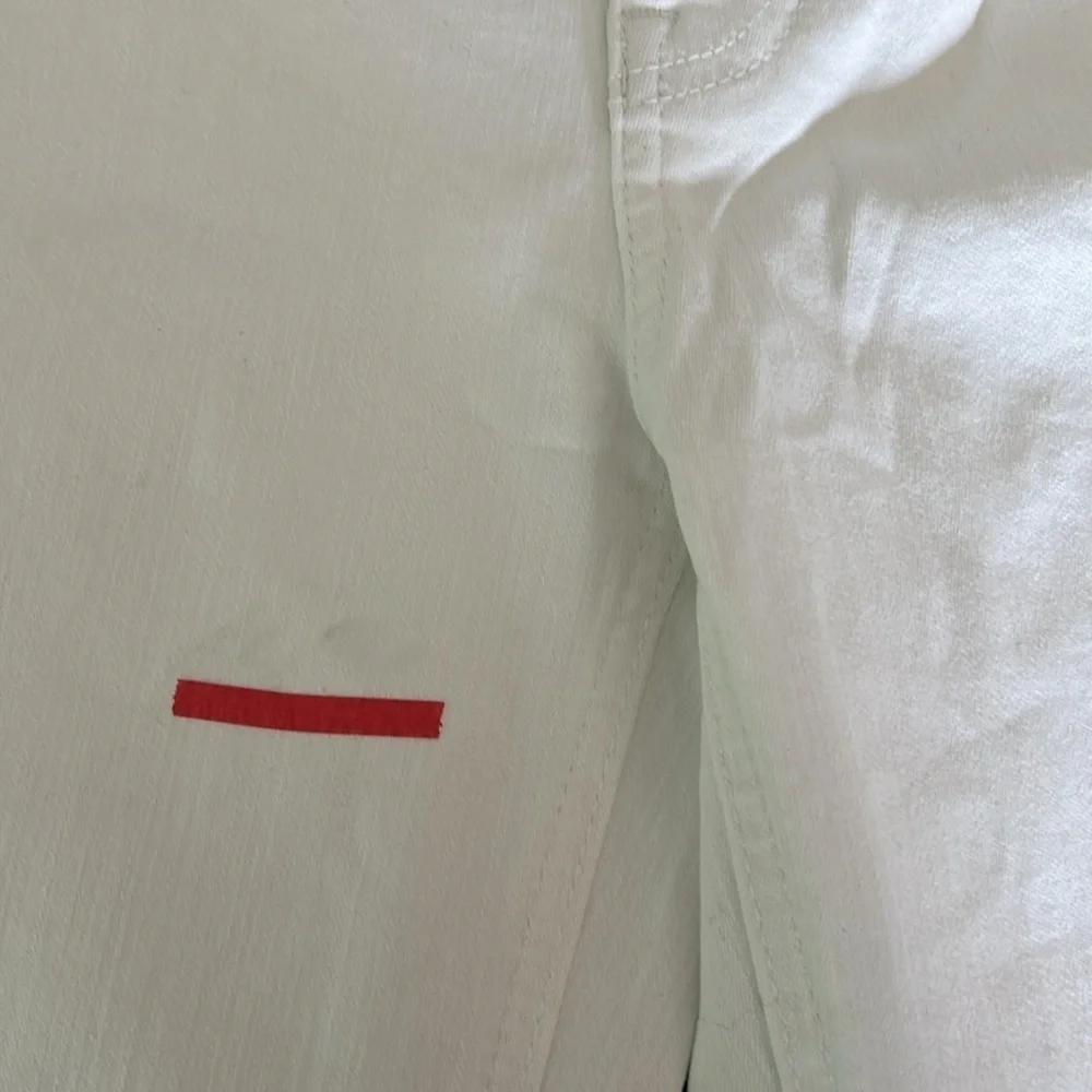 J Crew 9" demi-boot crop jean BQ301 Size 26 White - Picture 5 of 9